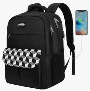 Backpack for laptop luggage travel business office school USB port etc